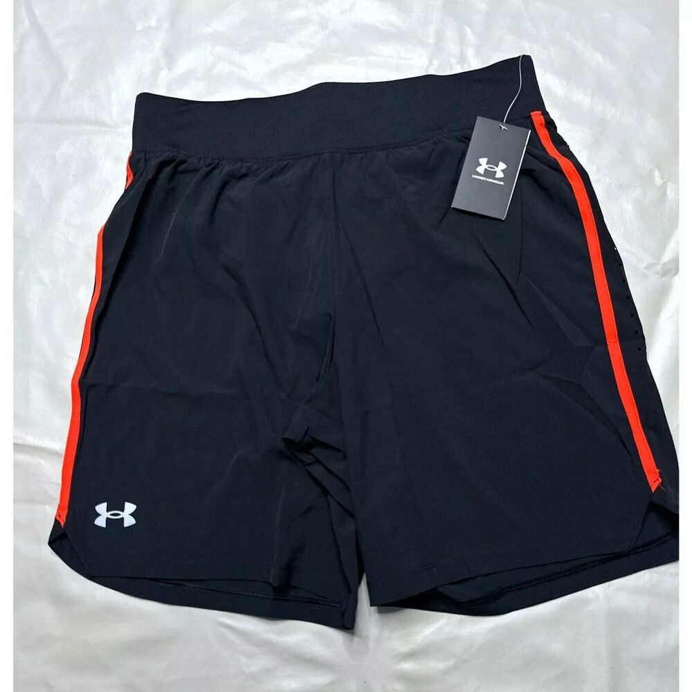 Under Armour UA Speedpocket Men Shorts Large Fitted Active 9" Inseam NEW